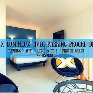 Duplex Coquet Avec Parking Proche Centre-ville De Lyon Appartement